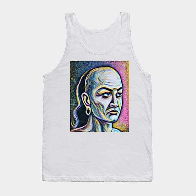 Chanakya Portrait | Chanakya Artwork 10 Tank Top by JustLit